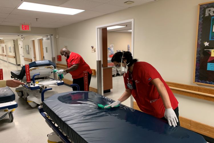 Cleaning and disinfecting our facilities:  We go the extra mile to ensure your safety