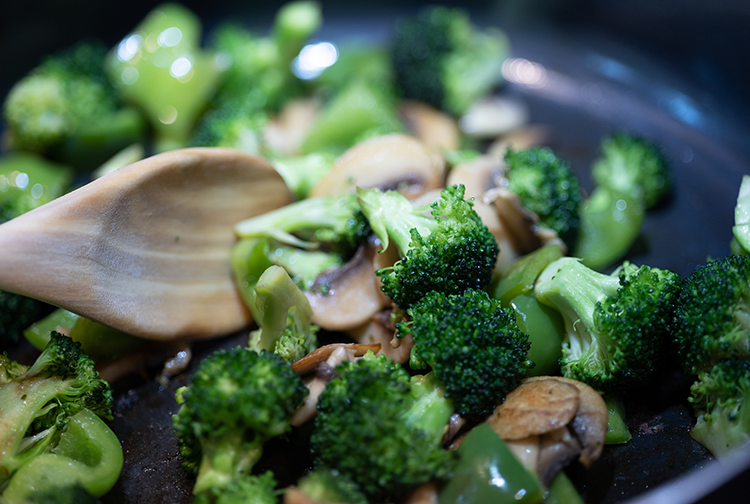 Broccoli Mushroom Stir Fry