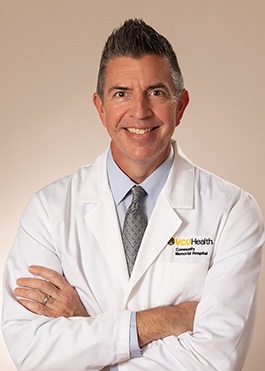 Todd Nichols, M.D., is an ear, throat, and nose (ENT) specialist at VCU Health Community Memorial Hospital. (Enterprise Marketing and Communications)