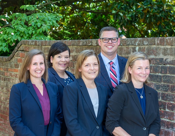 Dr. Emily Rivet, Annette Dean, NP, Dr. Jamie Bohl, Dr. Stephen Sharp and Dr. Nicole Wieghard