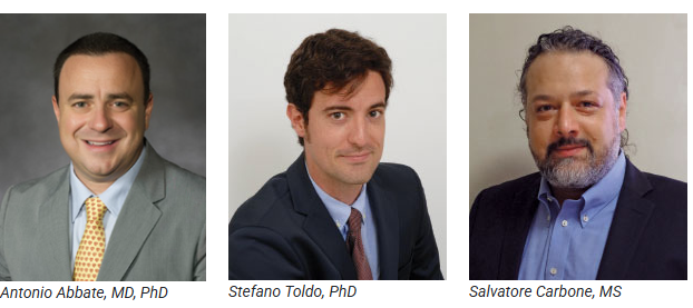 Antonio Abbate, MD, PhD and Stefano Toldo, PhD and Salvatore Carbone, MS